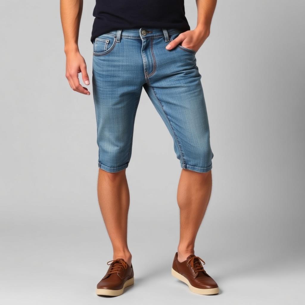 Bermuda Jeans Masculina